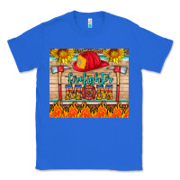 True Royal firefighter mom Classic Tee - HRA Design Shop