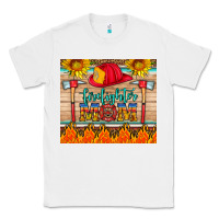 White firefighter mom Classic Tee - HRA Design Shop