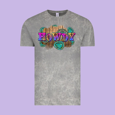 Howdy Vintage Tee Designed By Zillion Design Studio