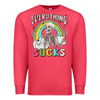 Cardinal everything sucks Premium Sweatshirt - MaliasSmallBusiness