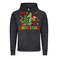 Vintage Black my first christmas Vintage Hoodie - Zillion Design Studio
