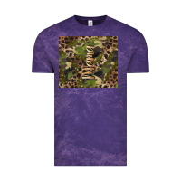 Cloud Purple camouflage mama Vintage Tee - BarkalooDesign