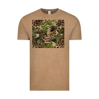 Vintage Coffee camouflage mama Vintage Tee - BarkalooDesign