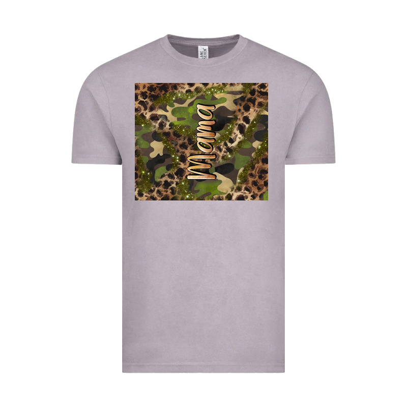 Camouflage Mama Vintage Tee by BarkalooDesign | Teevron