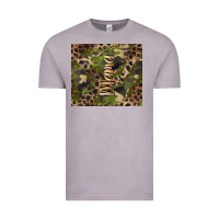 Vintage Zinc camouflage mama Vintage Tee - BarkalooDesign