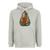 Moon Dust cowhide rusty arrowhead Heavyweight Hoodie - Jasminsmagicworld