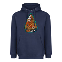 Navy cowhide rusty arrowhead Heavyweight Hoodie - Jasminsmagicworld