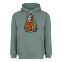 Cowhide Rusty Arrowhead Heavyweight Hoodie | Teevron