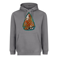 Storm cowhide rusty arrowhead Heavyweight Hoodie - Jasminsmagicworld