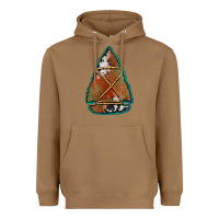 Toasted Coconut cowhide rusty arrowhead Heavyweight Hoodie - Jasminsmagicworld