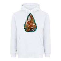 White cowhide rusty arrowhead Heavyweight Hoodie - Jasminsmagicworld