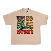 Burro christmas cowboy boots ho ho howdy Urban Heavy Tee - RanaPortraitStore