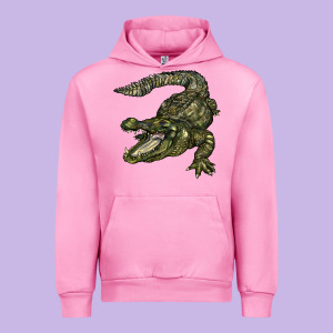 Alligator Urban Hoodie Designed By Barkaloodesign