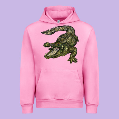 Alligator Urban Hoodie Designed By Barkaloodesign
