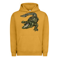 Pigment Peanut Butter alligator Urban Hoodie - BarkalooDesign