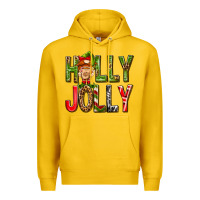 Lemon Holly Jolly elf gnome Premium Hoodie - NancyCooperArtShop