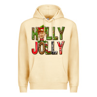 Pina Colada Holly Jolly elf gnome Premium Hoodie - NancyCooperArtShop