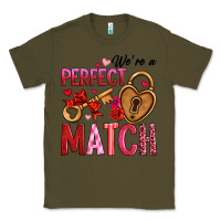 Army Green we're a perfect match Classic Tee - OliviaCreatesArt