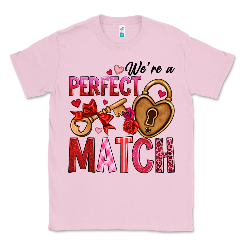 We're A Perfect Match Classic Tee by OliviaCreatesArt | Teevron
