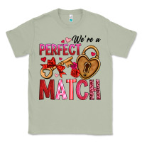 Matcha we're a perfect match Classic Tee - OliviaCreatesArt