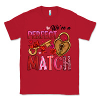 Red we're a perfect match Classic Tee - OliviaCreatesArt