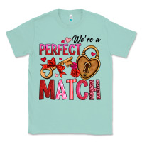 Seafoam we're a perfect match Classic Tee - OliviaCreatesArt