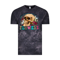 Cloud Black find someone who grows flowers Vintage Tee - Zillion Design Studio