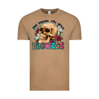 Vintage Coffee find someone who grows flowers Vintage Tee - Zillion Design Studio