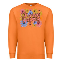 Carrot choose happy Premium Sweatshirt - MaliasSmallBusiness