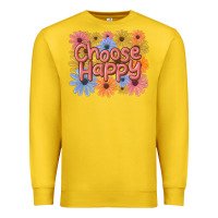 Lemon choose happy Premium Sweatshirt - MaliasSmallBusiness