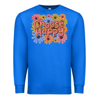 True Royal choose happy Premium Sweatshirt - MaliasSmallBusiness