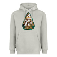 Moon Dust cowhide leopard arrowhead Heavyweight Hoodie - Jasminsmagicworld