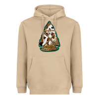 Mushroom cowhide leopard arrowhead Heavyweight Hoodie - Jasminsmagicworld