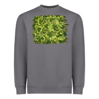 Storm st patrick's day shamrock leopard background Heavyweight Sweatshirt - RanaPortraitStore