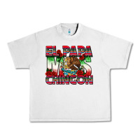 Lunar Rock El Papa Mas Chingon Urban Heavy Tee - texasbilliewilder