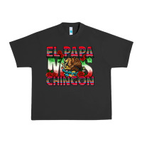 Pigment Black El Papa Mas Chingon Urban Heavy Tee - texasbilliewilder