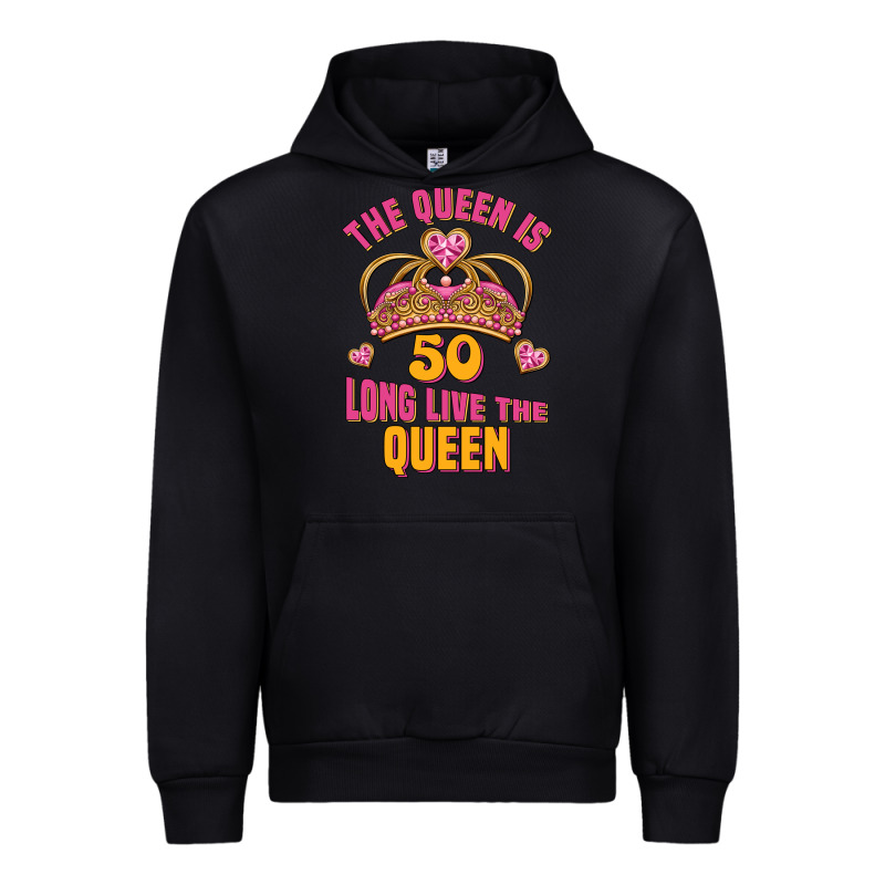 The Queen Is 50 Long Live The Queen Urban Hoodie by Jasminsmagicworld | Teevron