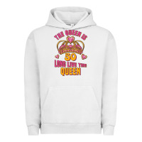 Pigment Lunar Rock the queen is 50 long live the queen Urban Hoodie - Jasminsmagicworld