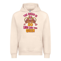 Sandshell the queen is 50 long live the queen Urban Hoodie - Jasminsmagicworld