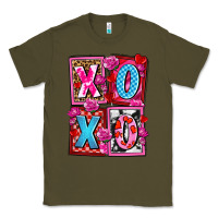 Army Green xoxo with roses and candies olivia Classic Tee - OliviaCreatesArt