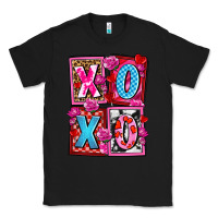 Black xoxo with roses and candies olivia Classic Tee - OliviaCreatesArt
