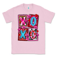 Bubblegum Pink xoxo with roses and candies olivia Classic Tee - OliviaCreatesArt