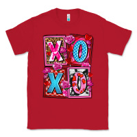 Red xoxo with roses and candies olivia Classic Tee - OliviaCreatesArt