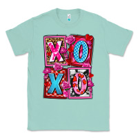 Seafoam xoxo with roses and candies olivia Classic Tee - OliviaCreatesArt