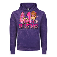 Cloud Purple 1st christmas gingerbread girl Vintage Hoodie - Zillion Design Studio