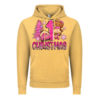 Vintage Mustard 1st christmas gingerbread girl Vintage Hoodie - Zillion Design Studio