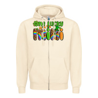 Sandshell st patricks one lucky mini Zipper Hoodie - AdoDesignShop