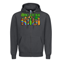 Smoke st patricks one lucky mini Zipper Hoodie - AdoDesignShop