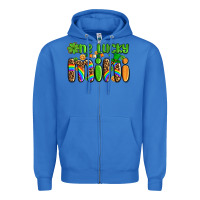 True Royal st patricks one lucky mini Zipper Hoodie - AdoDesignShop