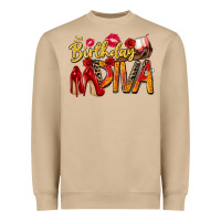 Mushroom birthday diva Heavyweight Sweatshirt - Zillion Design Studio